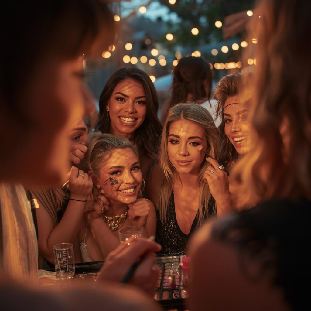 Maquillaje brillante para bodas