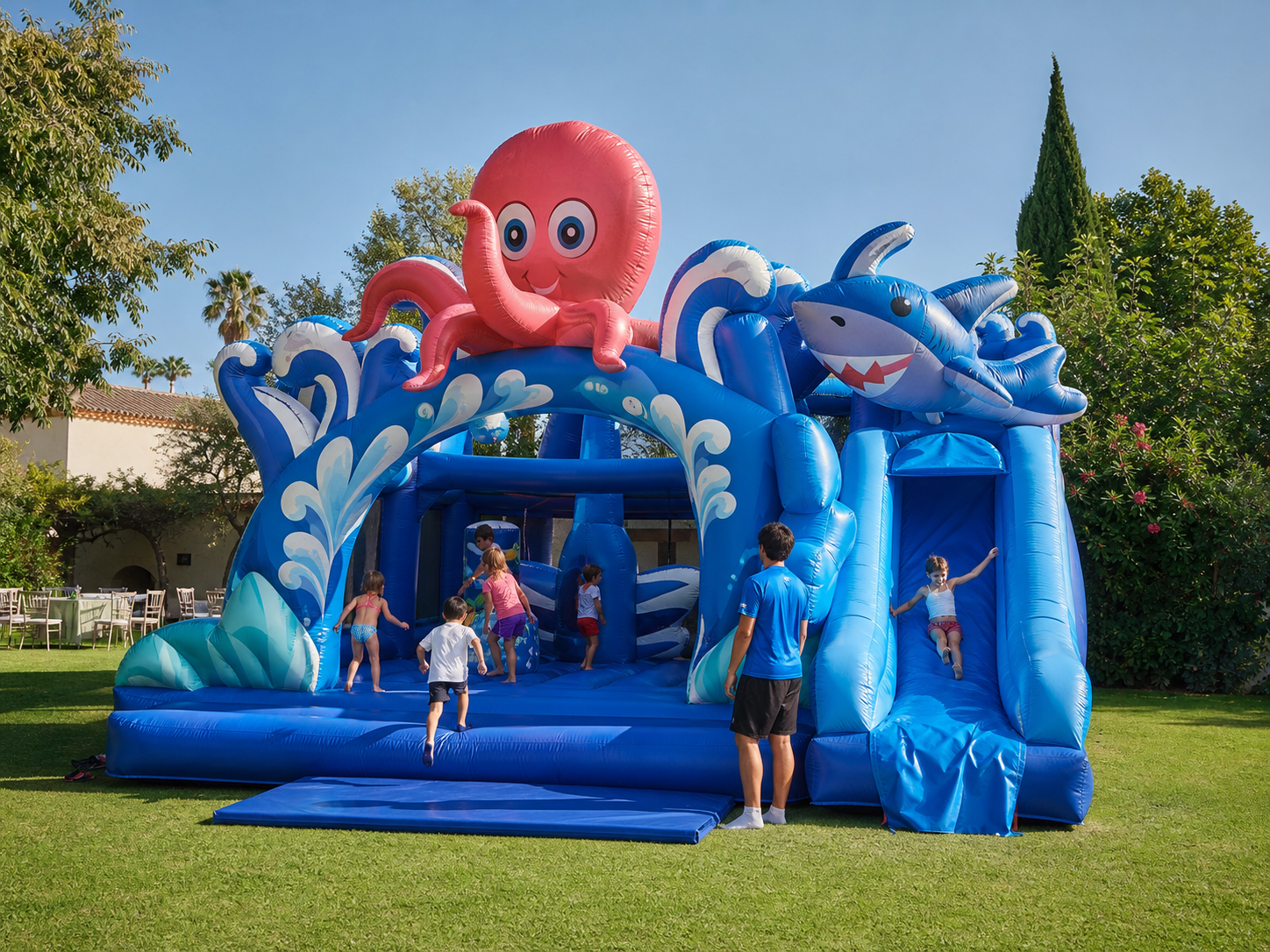 Alquiler de hinchables grandes para eventos