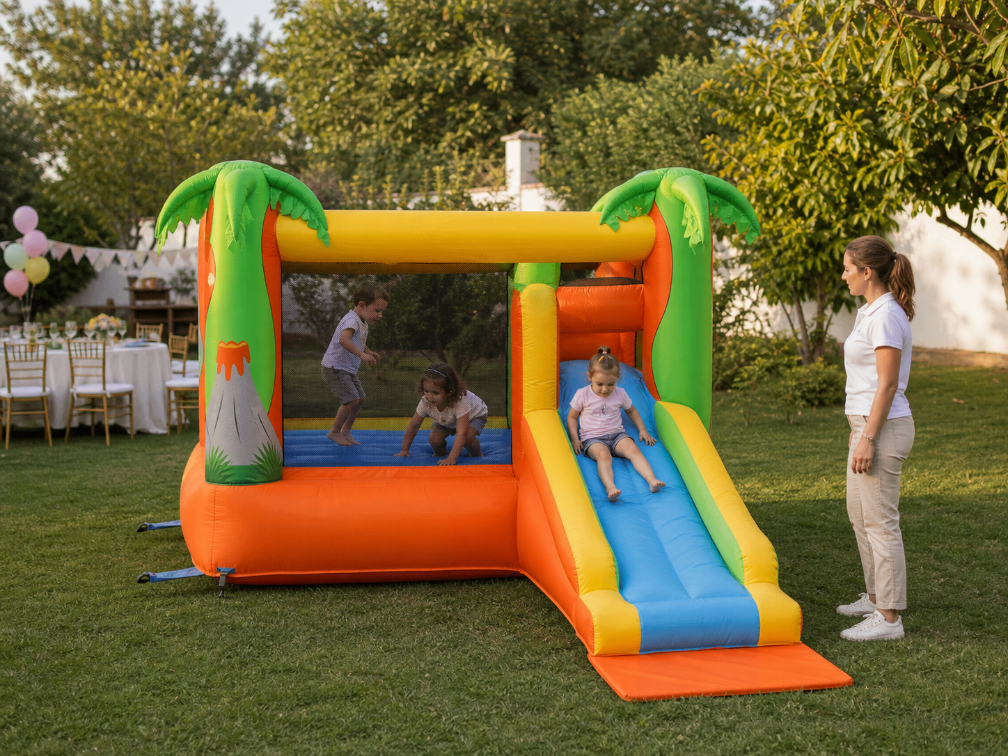 Alquiler de hinchables pequeños para fiestas infantiles