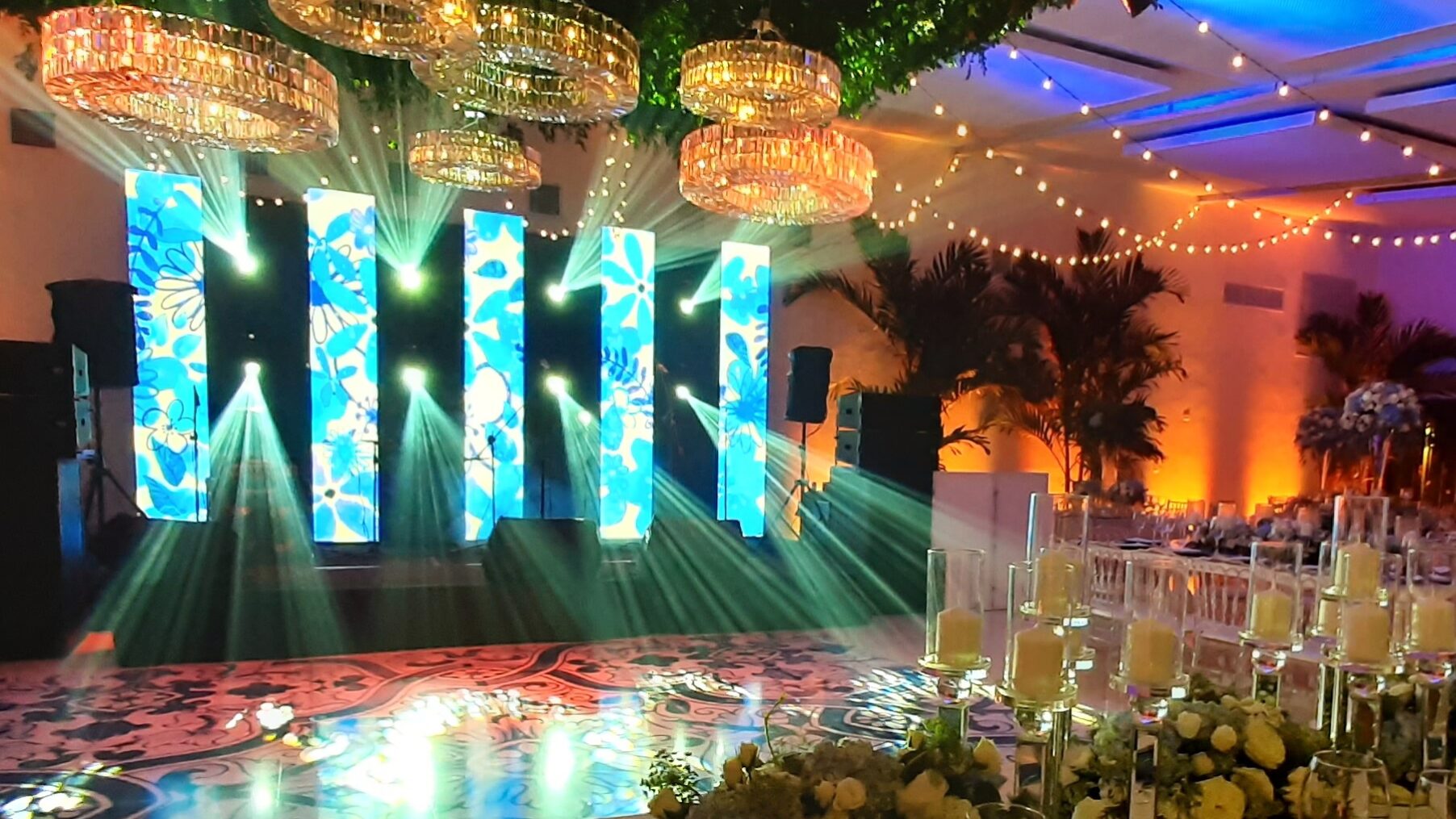 Sonido e iluminación para bodas en Sevilla